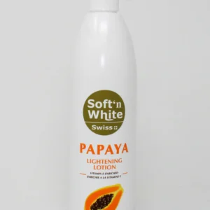 SOFT N WHITE PAPAYA LIGHTENING LOTION 500ML